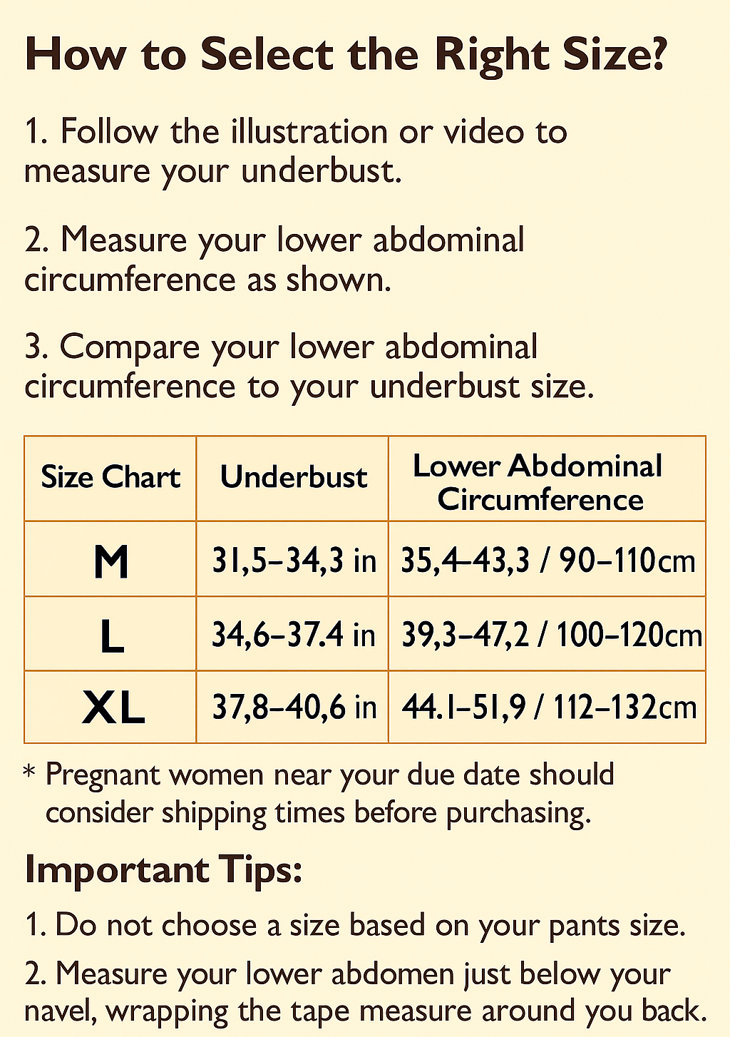 BraceBelly Pregnancy Support Band