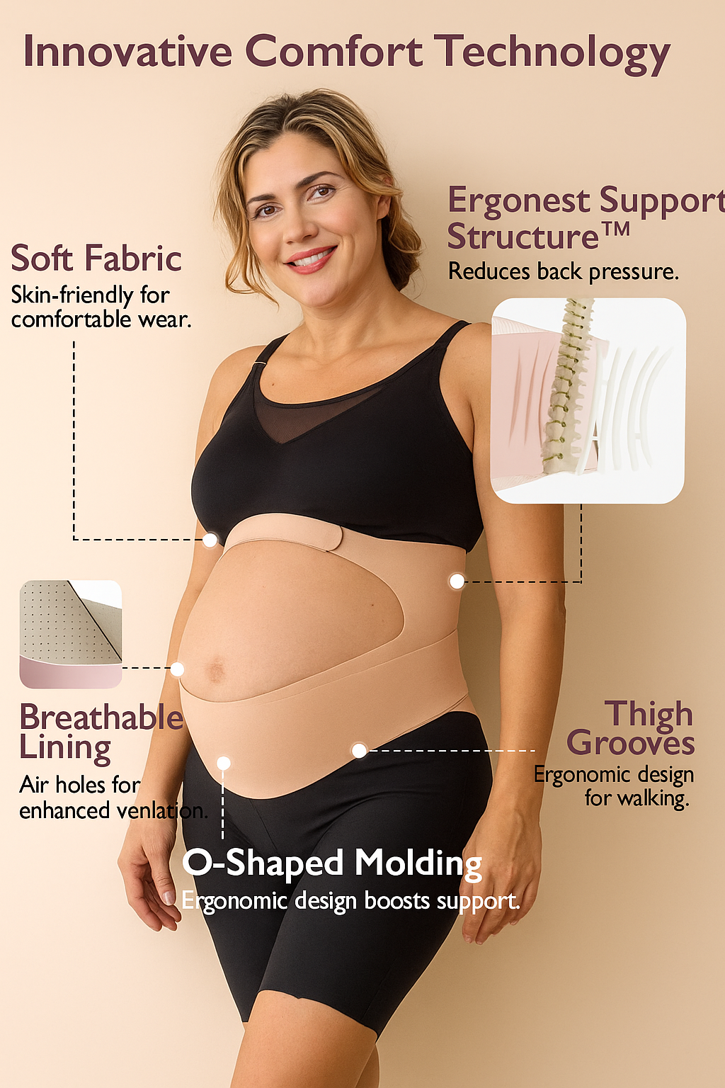 BraceBelly Pregnancy Support Band